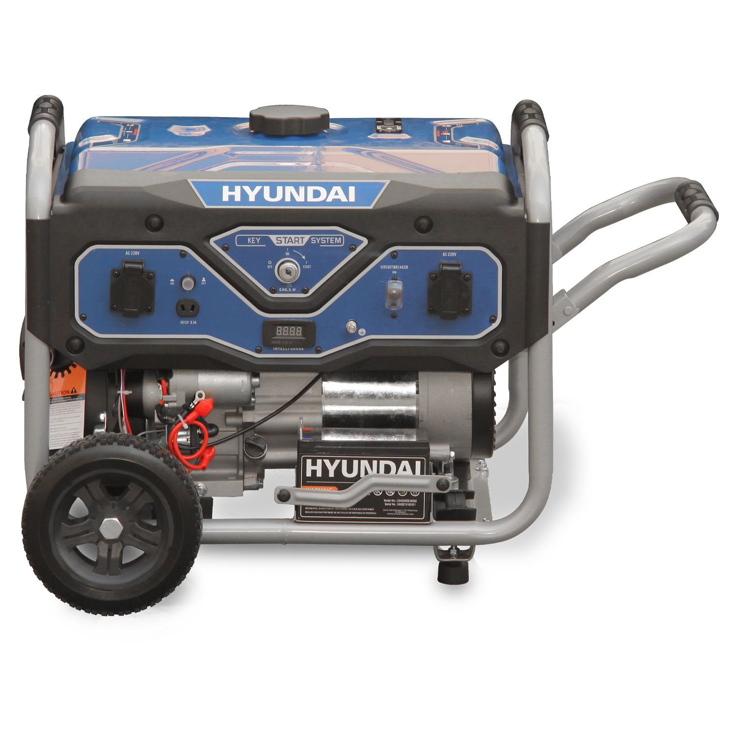 Hyundai generator 3kW - 7PK - Elektrische start