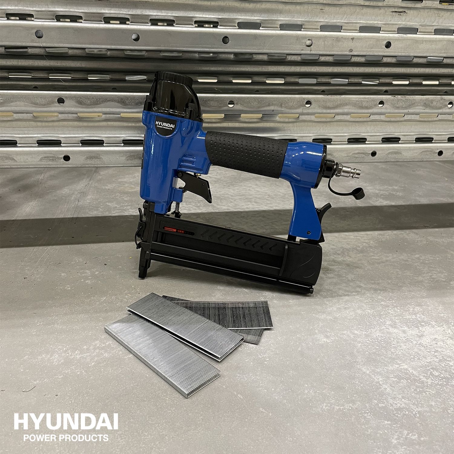 Hyundai 2-in-1 pneumatische tacker