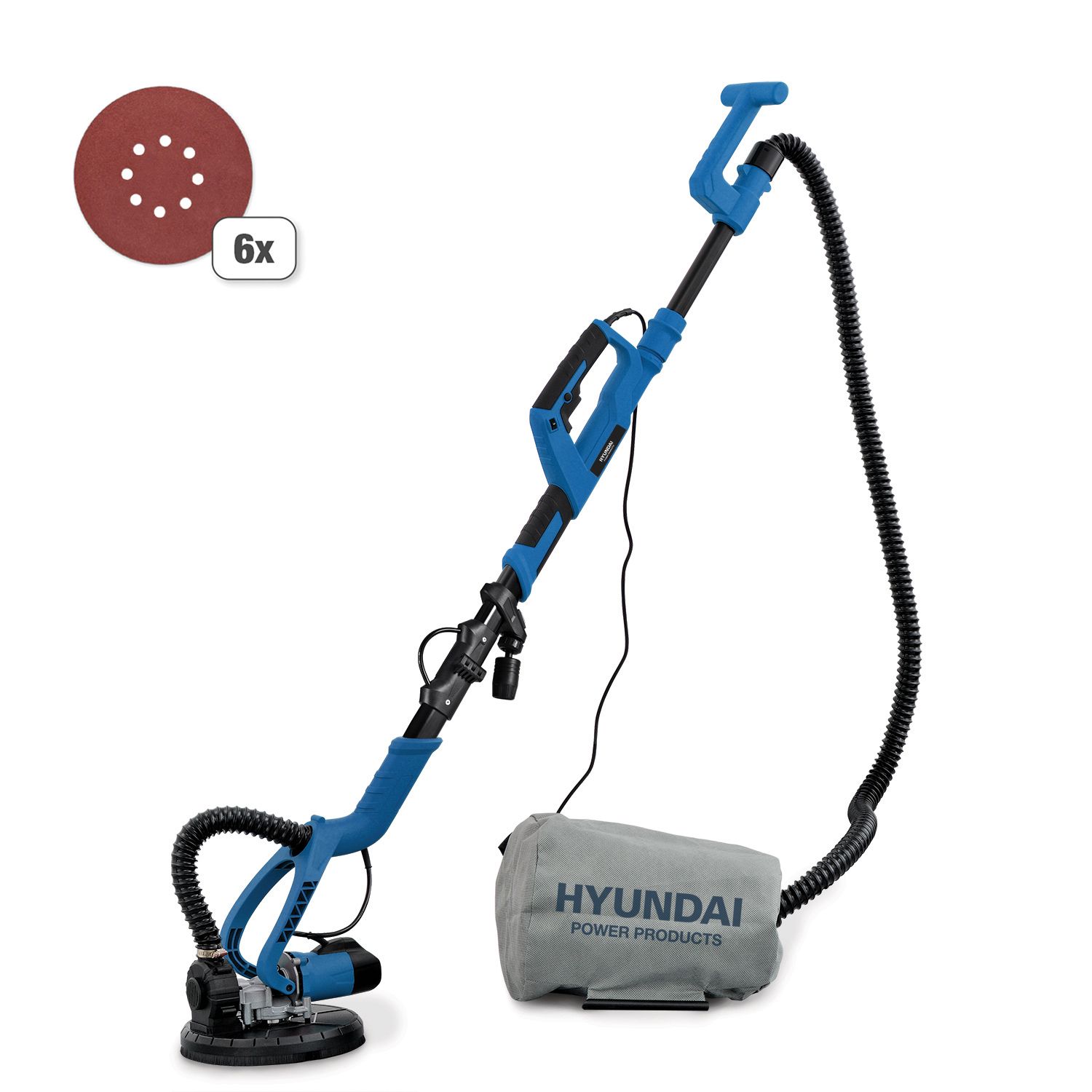 Hyundai schuurmachine langnek 750W