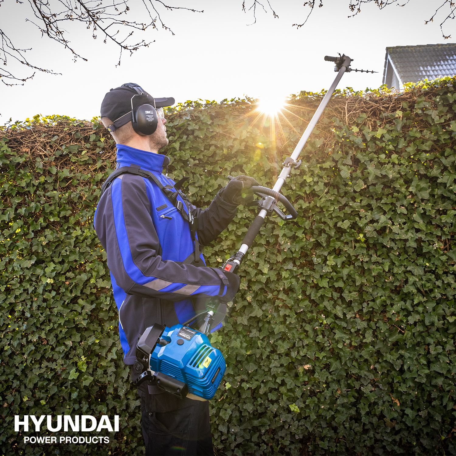 Hyundai 4-in-1 tuinmachine set 31 cc