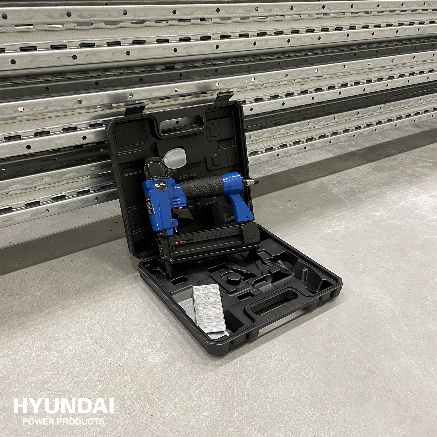 Hyundai 2-in-1 pneumatische tacker