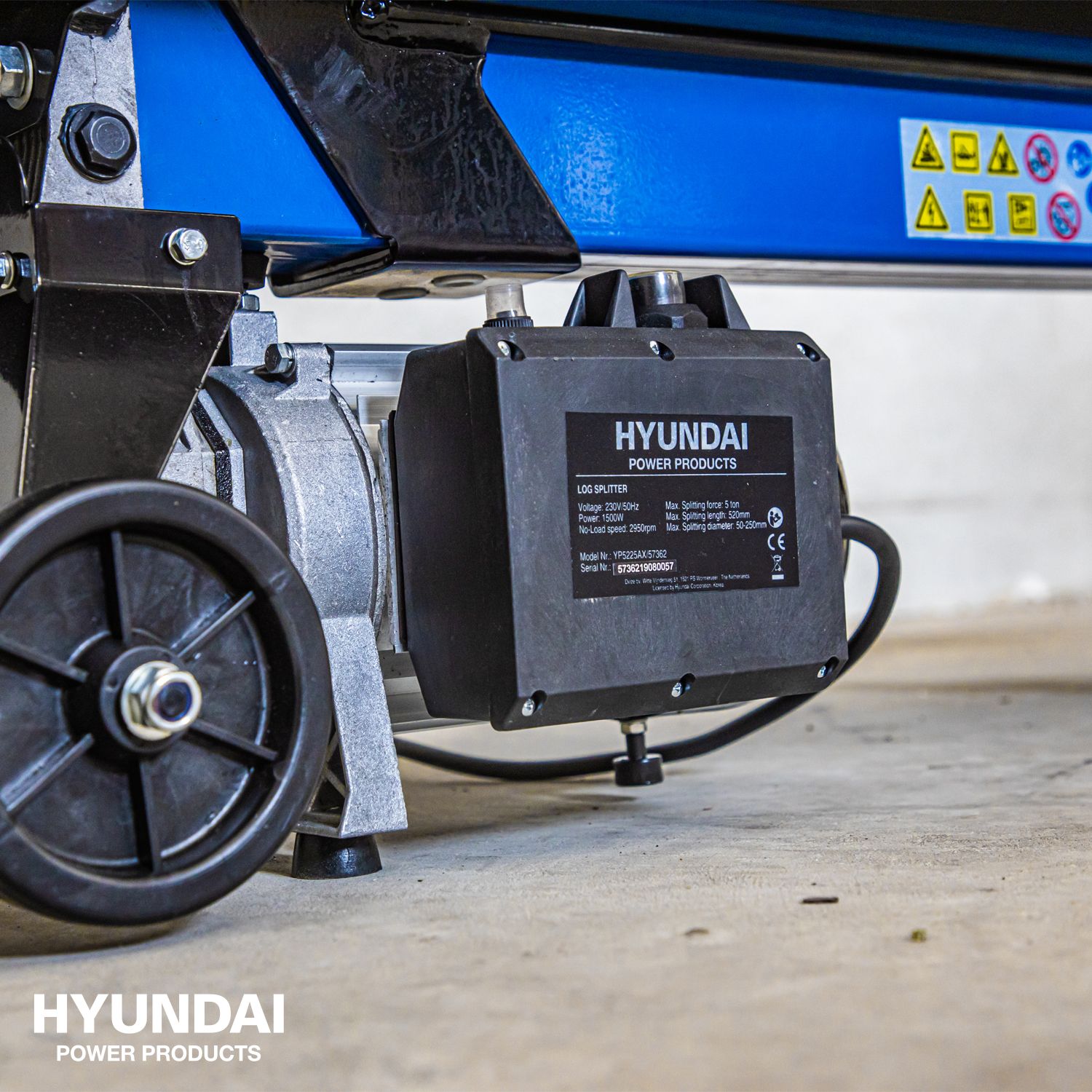 Hyundai houtklover 5 T 1500 W