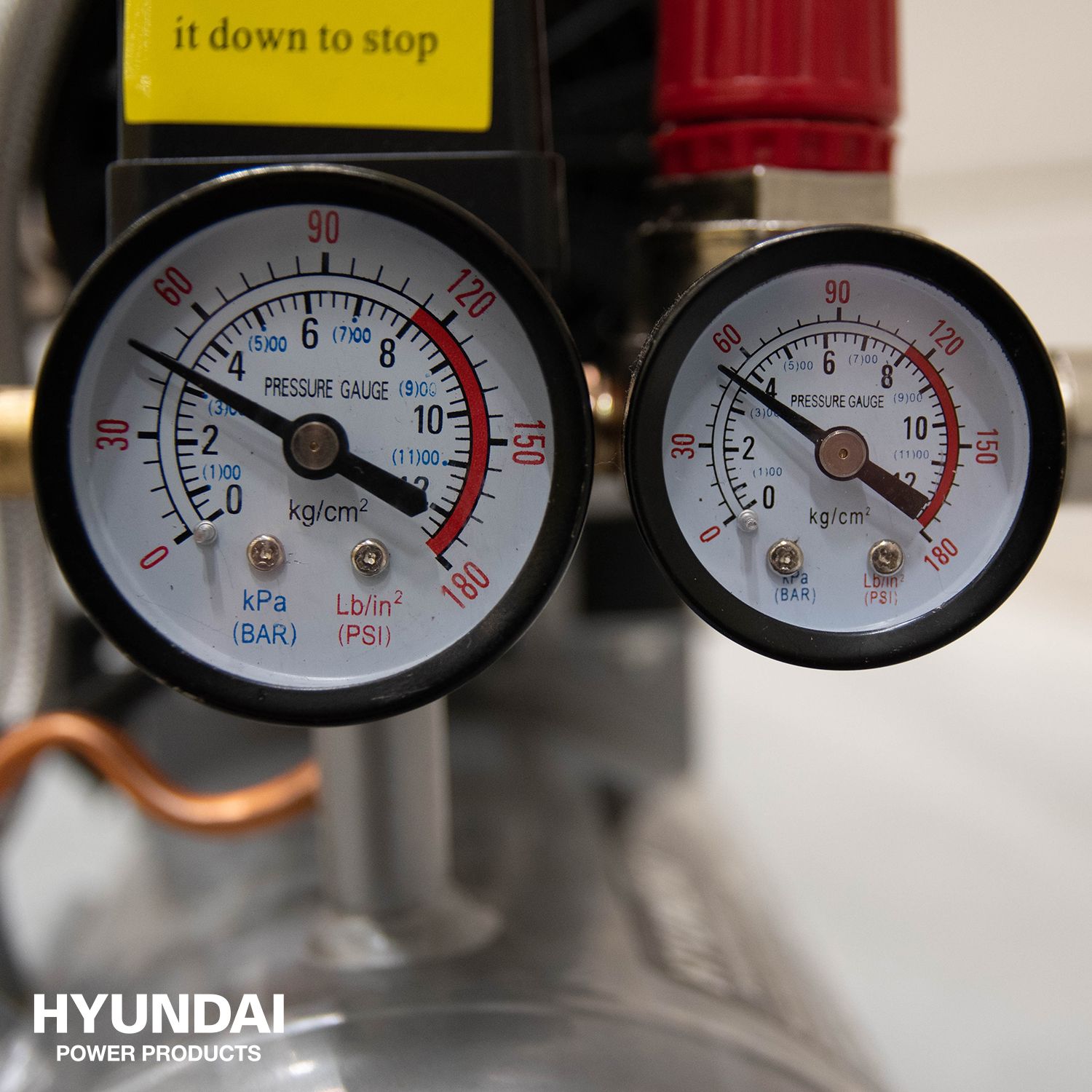 Hyundai stille compressor 8 liter