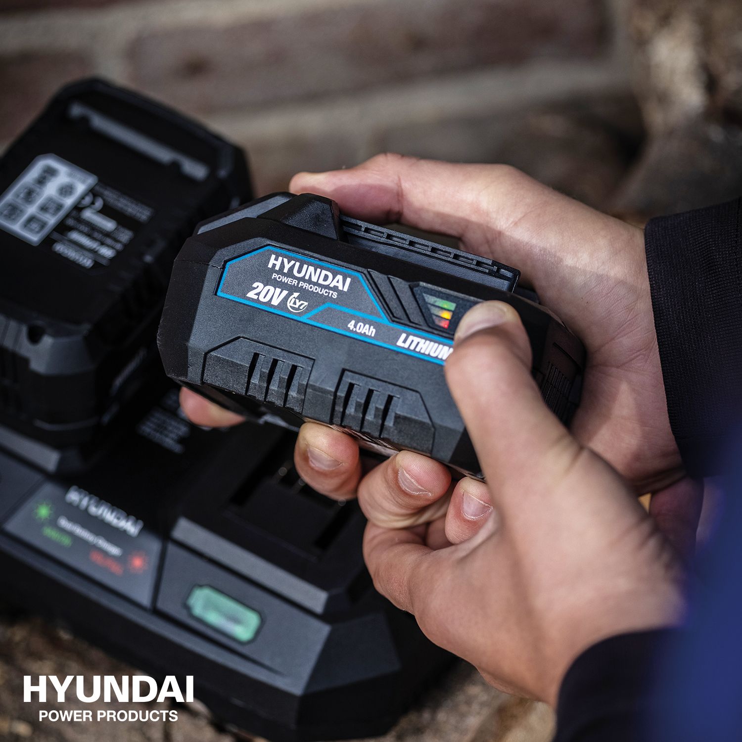 Hyundai 20V - 4.0Ah accu