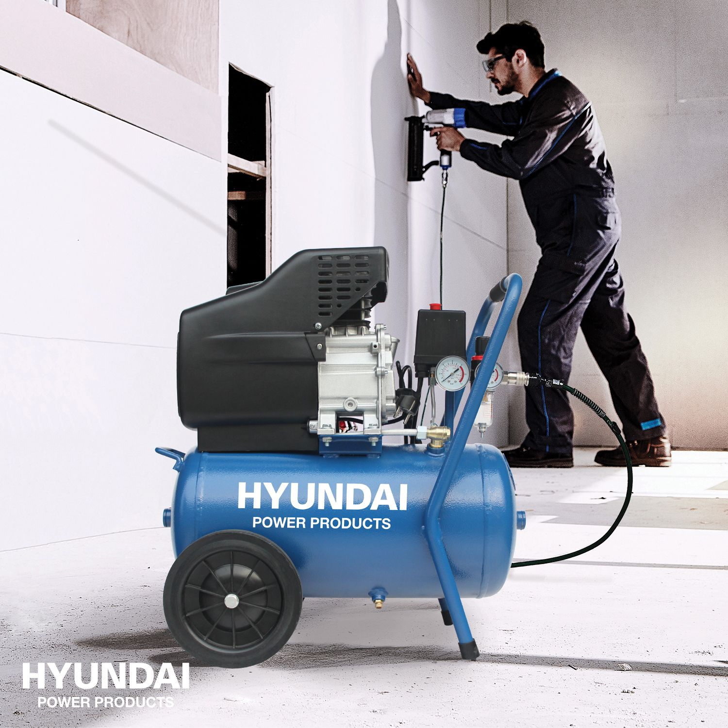 Hyundai compressor 50 L 8 bar