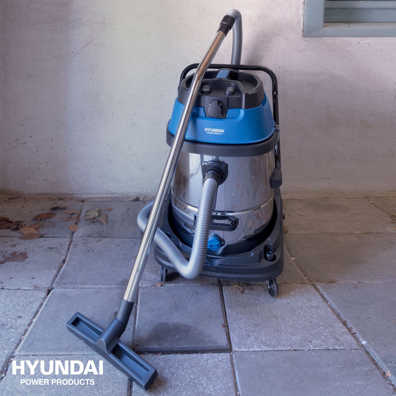 Hyundai bouwstofzuiger 60 L - 2000 W