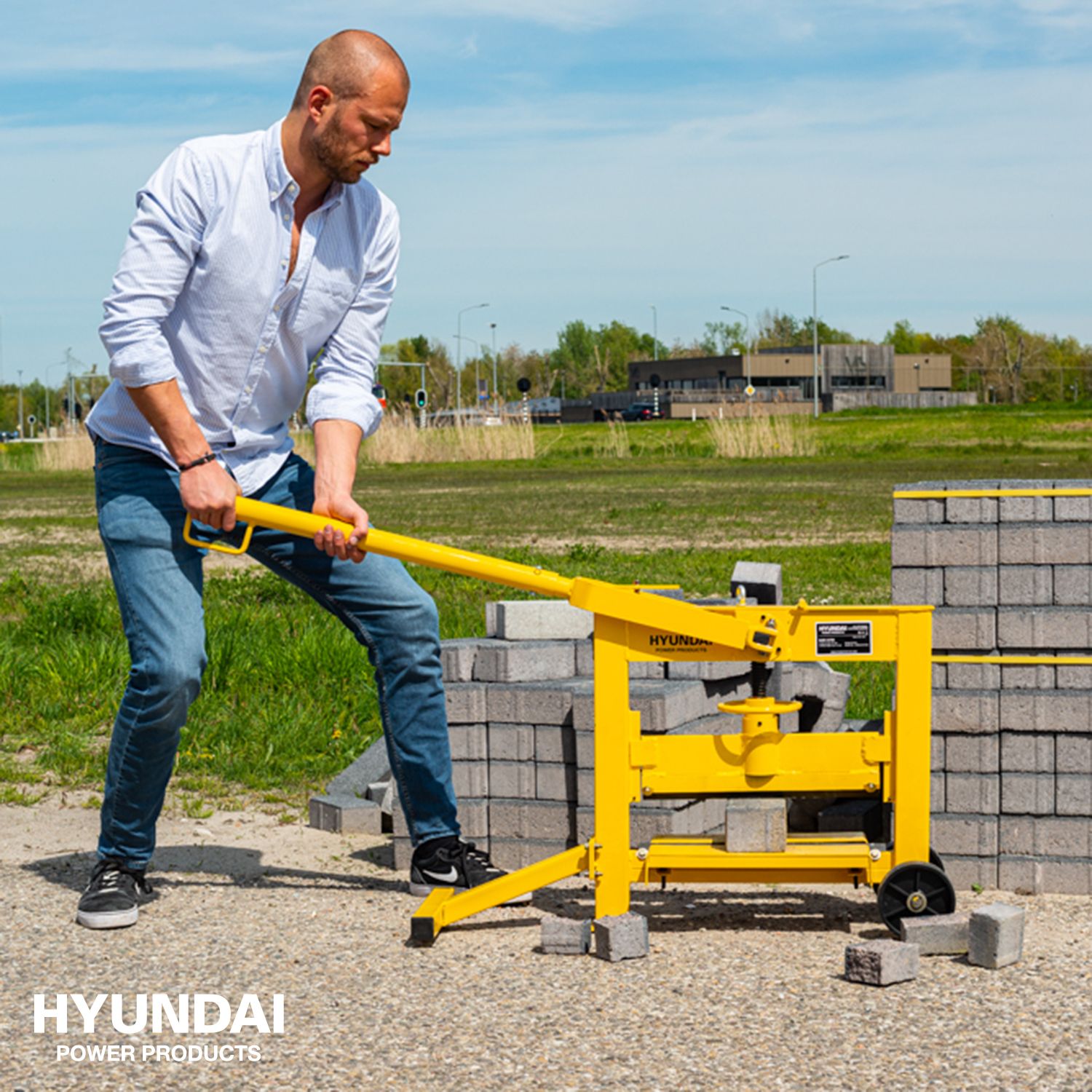 Hyundai steenknipper 42 cm