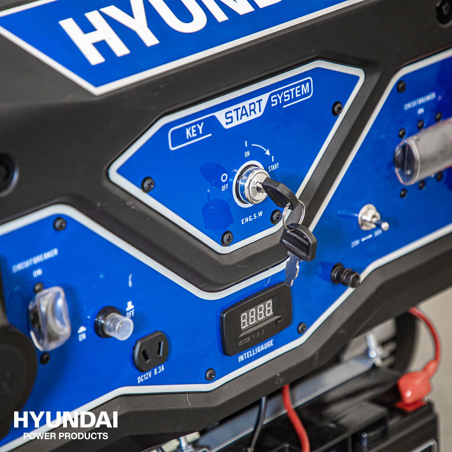 Hyundai generator 5.5kW - 15PK - Krachtstroom