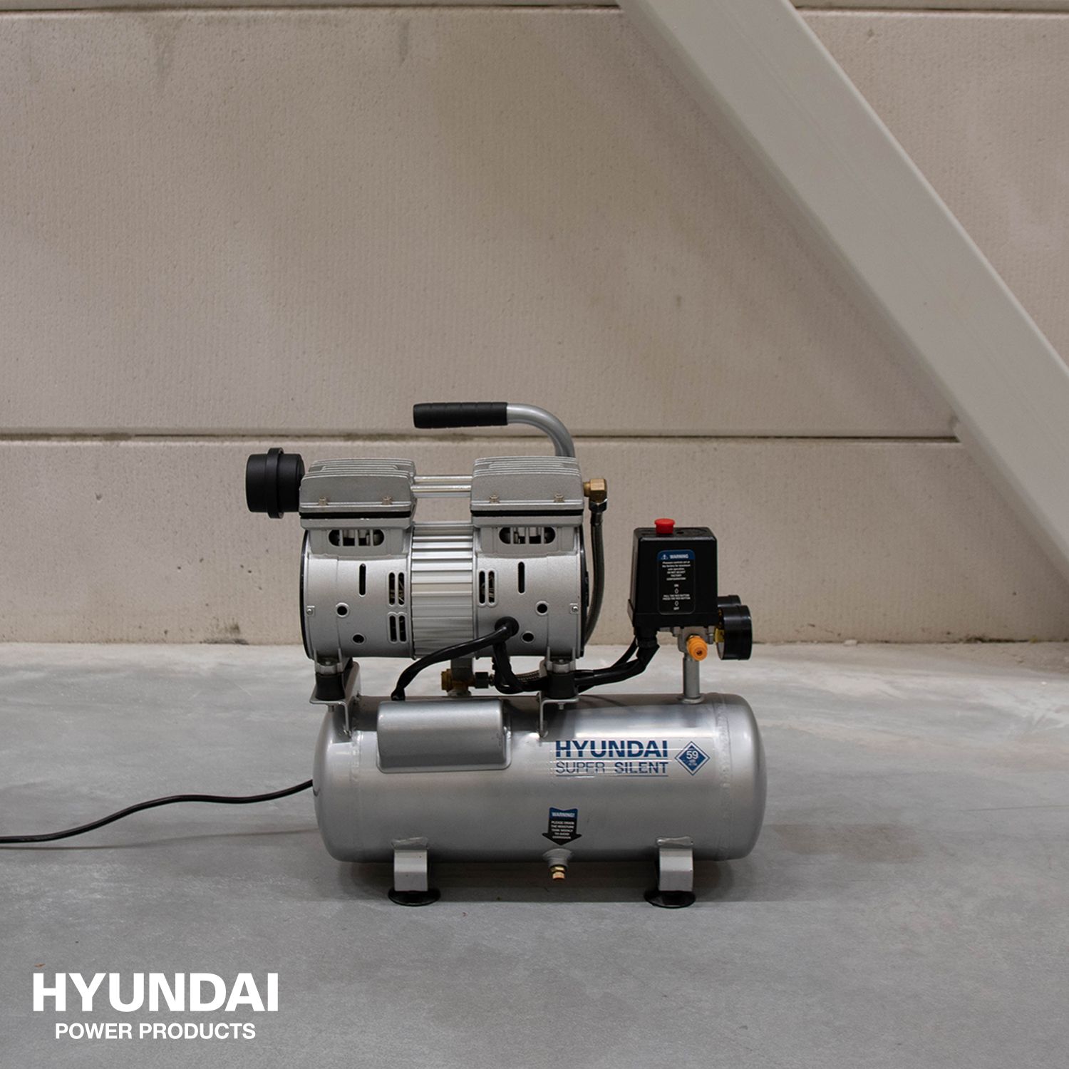 Hyundai stille compressor 6 L