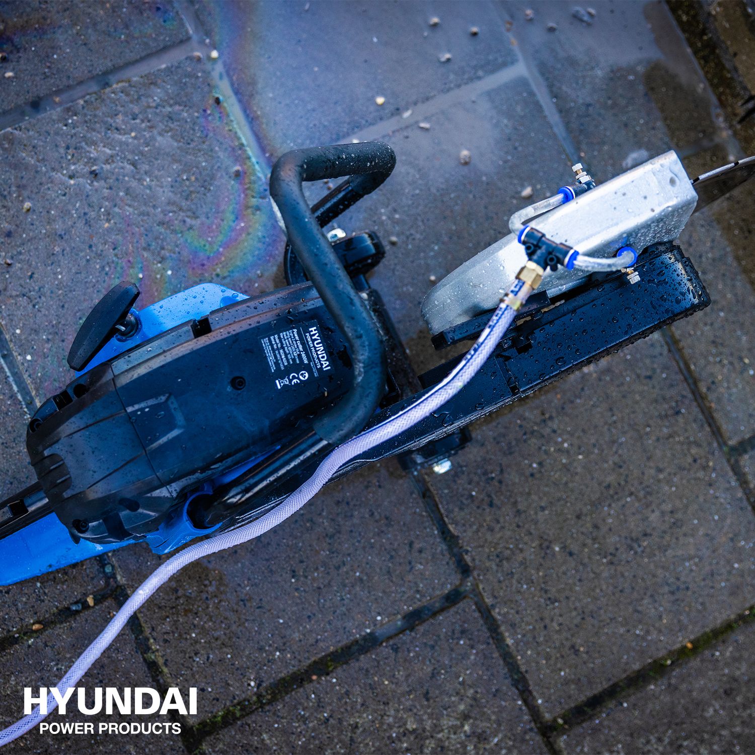Hyundai betonzaag 2400W 58cc 300mm