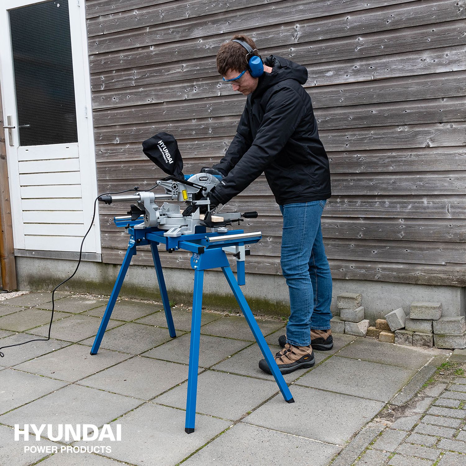 Hyundai zaagmachine stand staal Hyundai zaagmachine stand staal