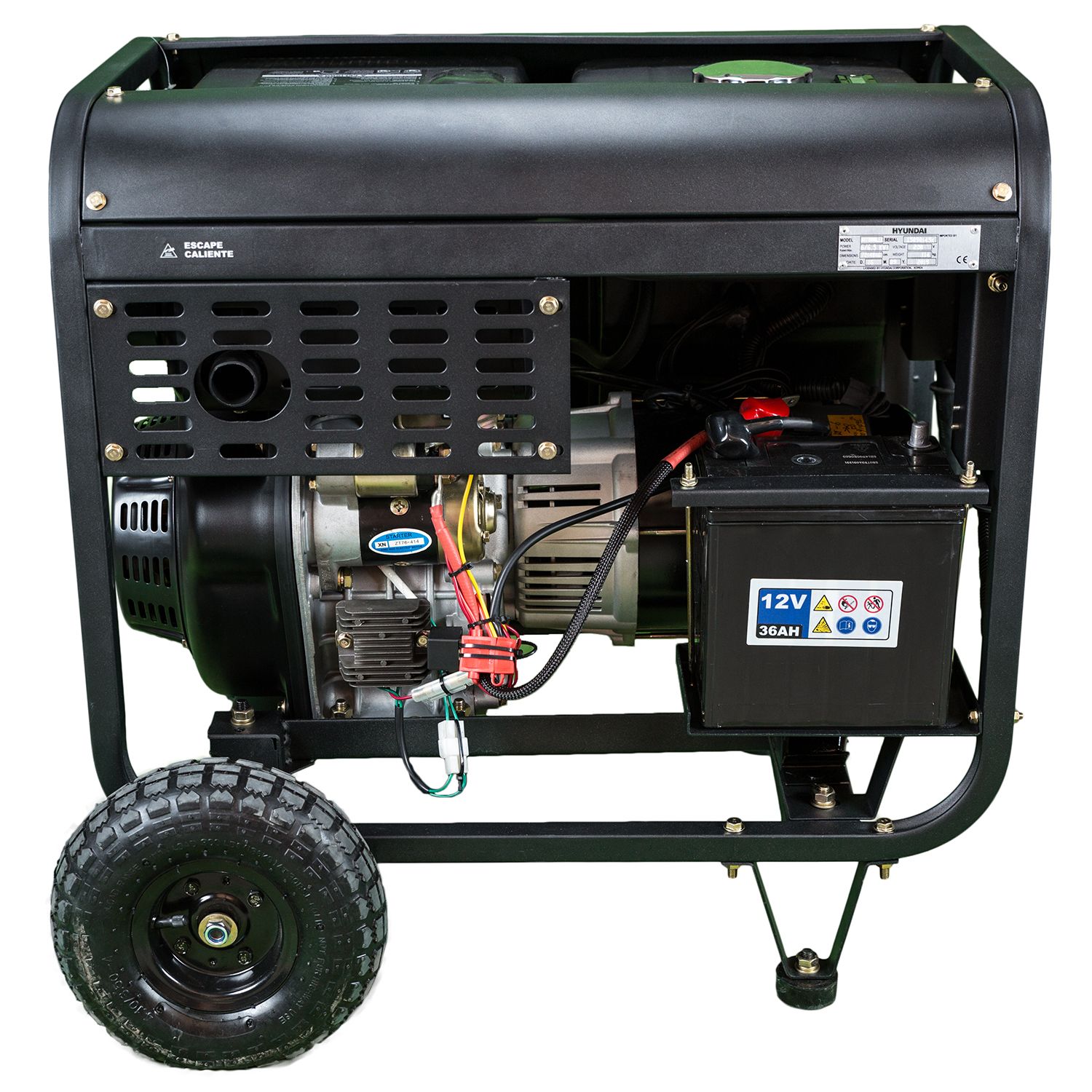 Hyundai Diesel generator 5 kW 10 PK