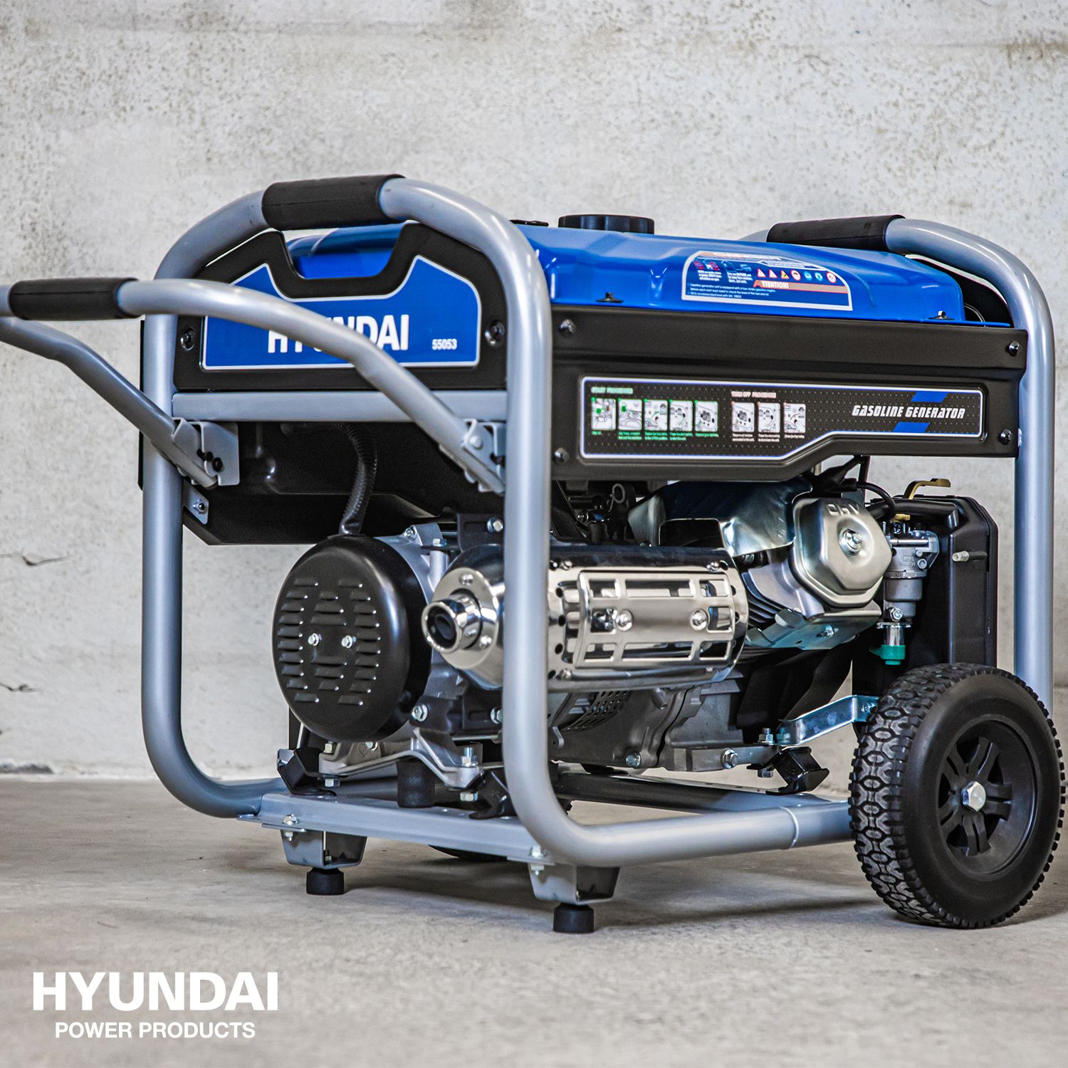 Hyundai Generator 5.5kW 15PK - Elektrische start