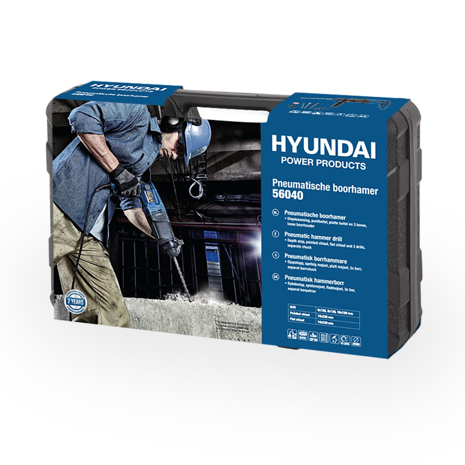 Hyundai boorhamer 800W SDS+