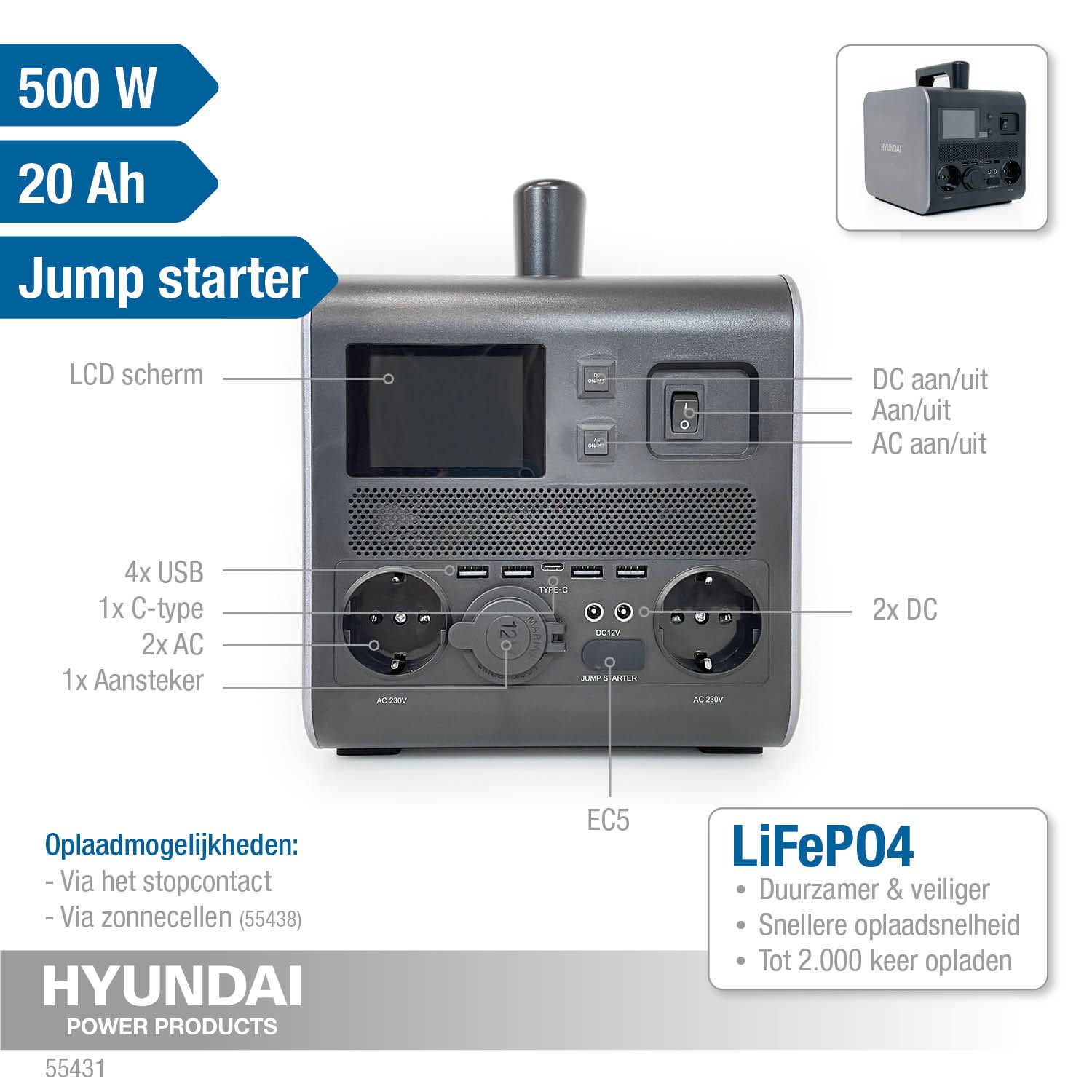 Hyundai Power Station LifePO4