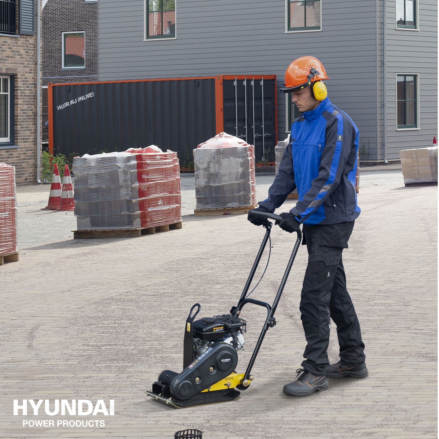 Hyundai trilplaat 54kg 2,8 pk